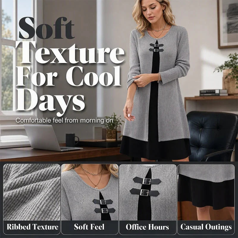 Adriana Aloisi™ Elegant A-Line Dress for Everyday Polish