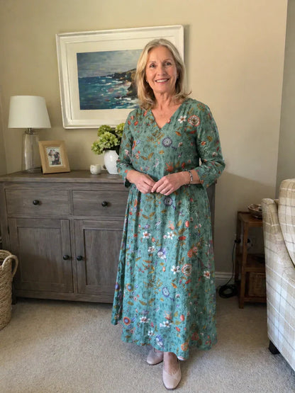 Adriana Palombo™ Breathable Casual Dress for Effortless Summer Style