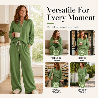 Agata Baldovini™ Cozy Waffle Lounge Set