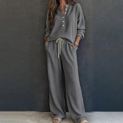 Agata Baldovini™ Cozy Waffle Lounge Set