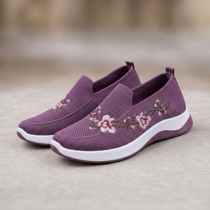 Agata Della Valle™ Breathable Floral Shoes for All-Day Comfort
