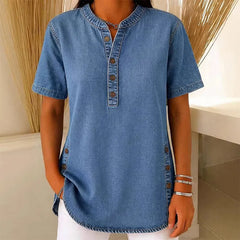 Agata Pietrosanti™ Light V-Neck Tunic for Effortless Comfort