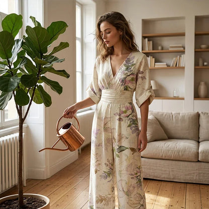 Agnese Boselli™ Elegant Jumpsuit for Effortless Style