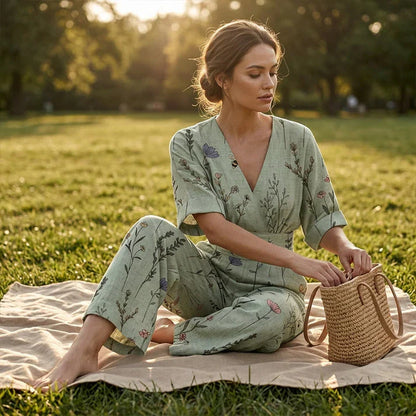Agnese Boselli™ Elegant Jumpsuit for Effortless Style