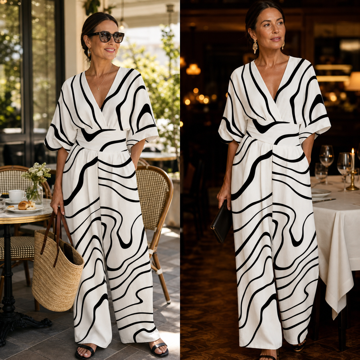 Agnese Boselli™ Elegant Jumpsuit for Effortless Style