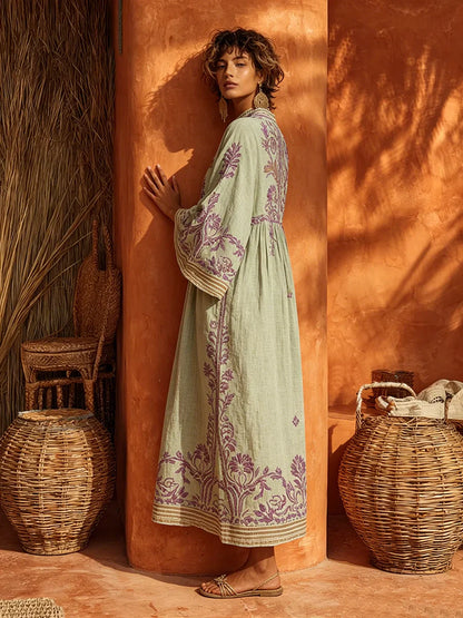 Agnese Lambruschini™ Elegant Midi Dress for Effortless Style