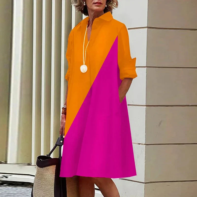 Agnese Naomi Elegant Midi Dress - main front view of stylish midi dress