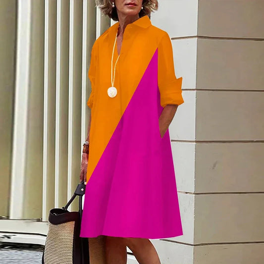 Agnese Naomi Elegant Midi Dress - main front view of stylish midi dress