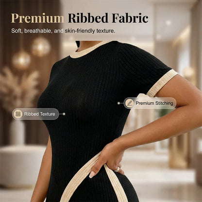 Agnese Melillo™ Coordinated Top & Flared Pants Set