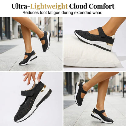 AiraStep™ Breathable Platform Shoes for All-Day Comfort