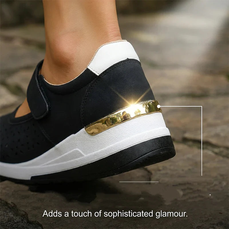 AiraStep™ Breathable Platform Shoes for All-Day Comfort