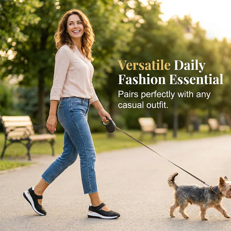 AiraStep™ Breathable Platform Shoes for All-Day Comfort