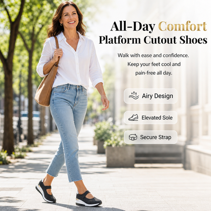 AiraStep™ Breathable Platform Shoes for All-Day Comfort