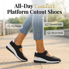 AiraStep™ Breathable Platform Shoes for All-Day Comfort
