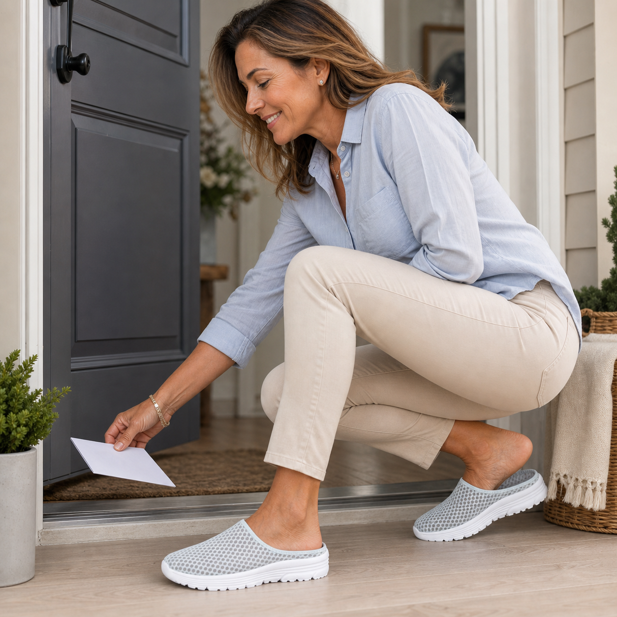 AiroStep™ Breathable Slippers for Cool Comfort