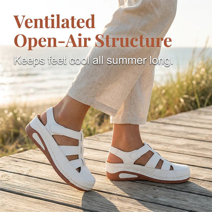 AiryStep™ Breathable Wedge Sandals for All-Day Comfort
