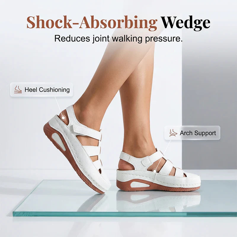 AiryStep™ Breathable Wedge Sandals for All-Day Comfort