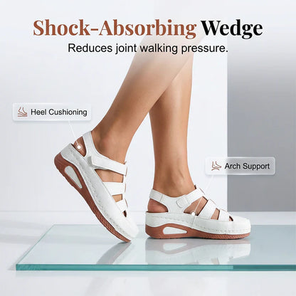 AiryStep™ Breathable Wedge Sandals for All-Day Comfort