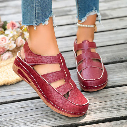 AiryStep™ Breathable Wedge Sandals for All-Day Comfort
