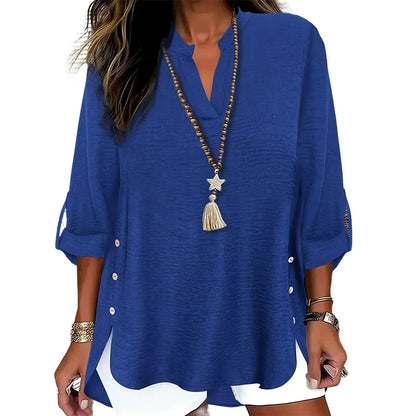 Alba Galeotti™ Effortless Button Top for Everyday Comfort