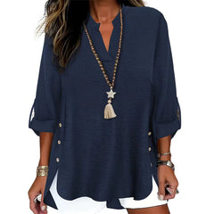 Alba Galeotti™ Effortless Button Top for Everyday Comfort