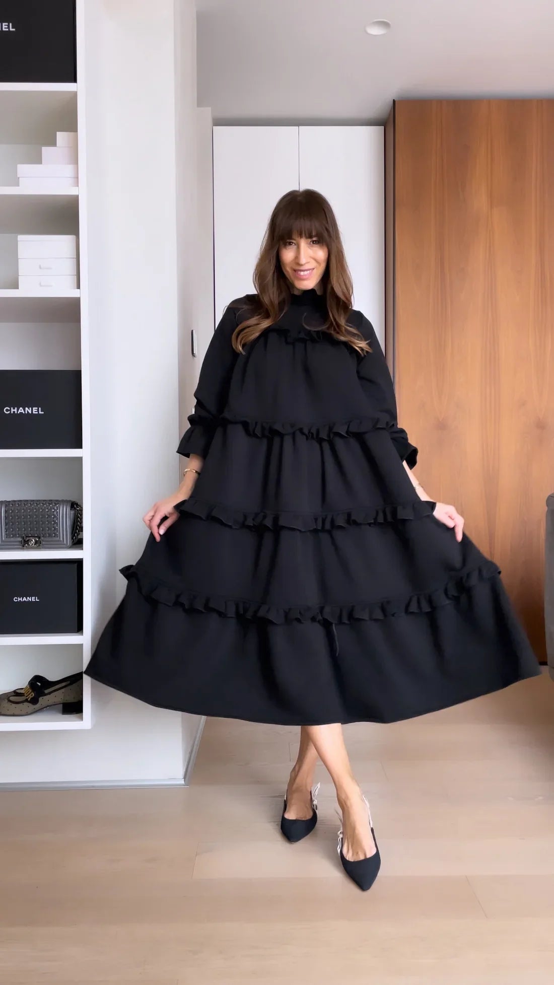 Alba Lampedusa™ Flowy Tiered Midi Dress for Easy Days