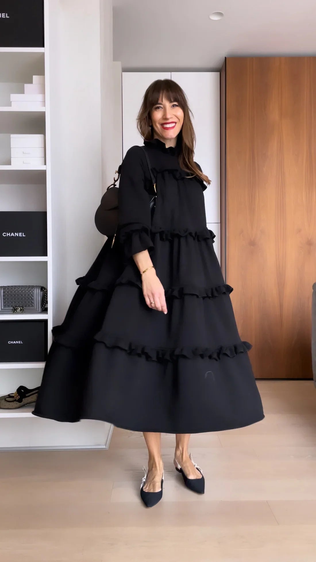 Alba Lampedusa™ Flowy Tiered Midi Dress for Easy Days