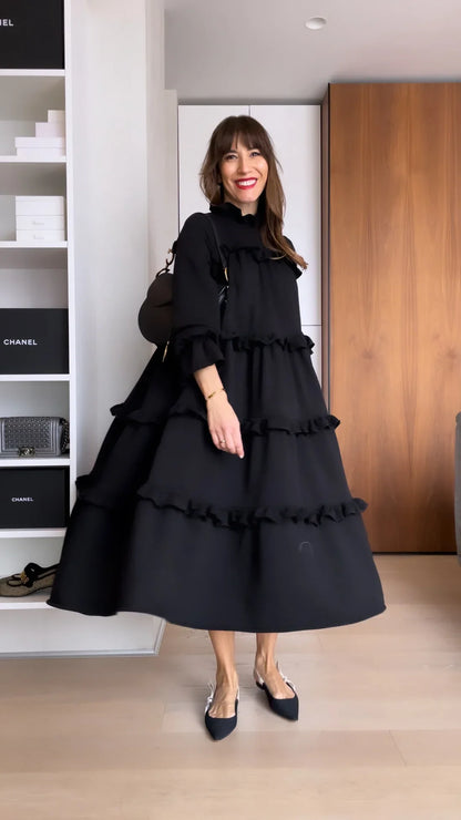 Alba Lampedusa™ Flowy Tiered Midi Dress for Easy Days