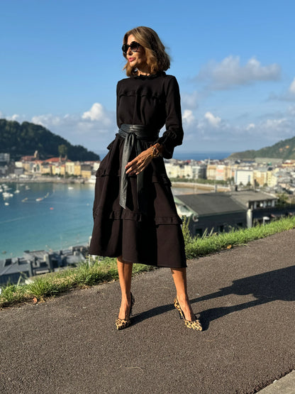 Alba Lampedusa™ Flowy Tiered Midi Dress for Easy Days