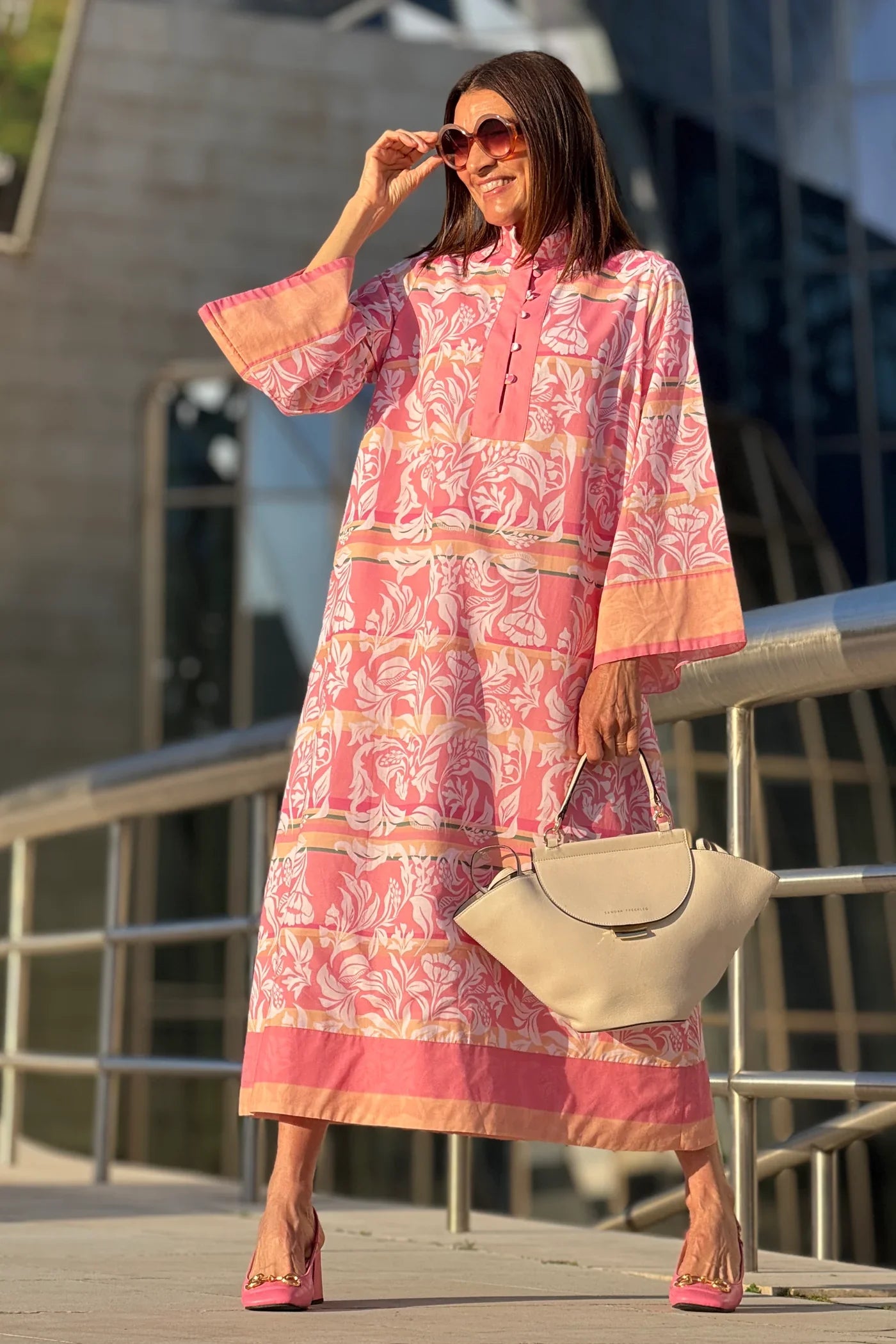 Alba Lampedusa™ Flowy Tiered Midi Dress for Easy Days