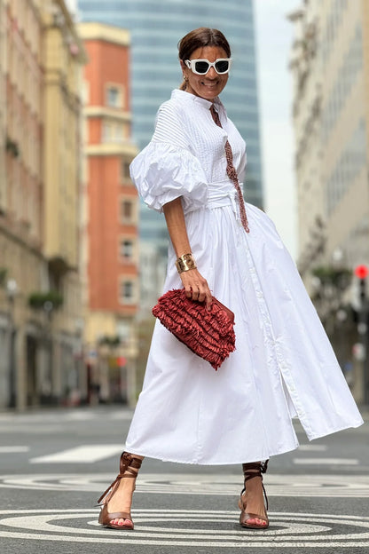 Alba Lampedusa™ Flowy Tiered Midi Dress for Easy Days