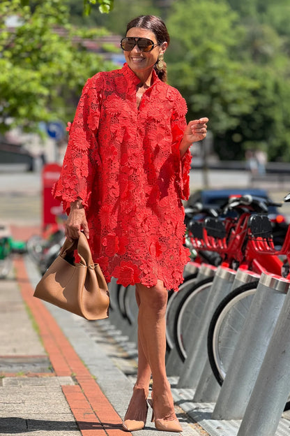 Alba Lampedusa™ Flowy Tiered Midi Dress for Easy Days