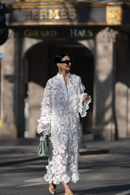 Alba Lampedusa™ Flowy Tiered Midi Dress for Easy Days