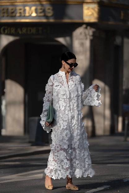 Alba Lampedusa™ Flowy Tiered Midi Dress for Easy Days
