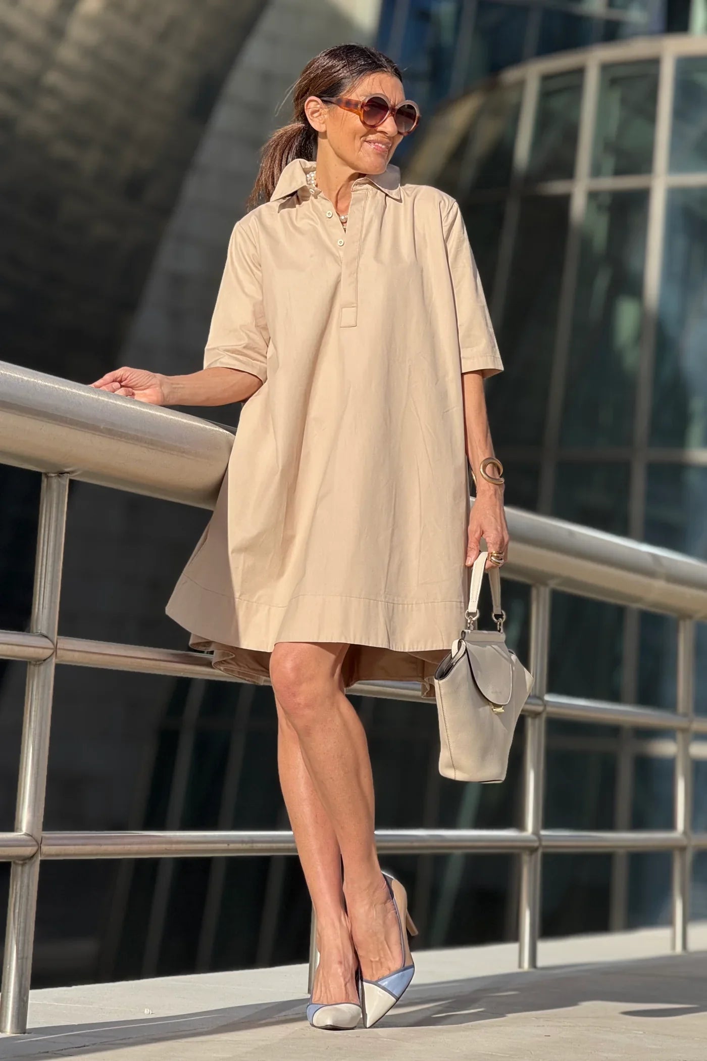 Alba Lampedusa™ Flowy Tiered Midi Dress for Easy Days