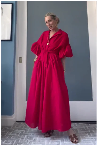 Alba Lampedusa™ Flowy Tiered Midi Dress for Easy Days