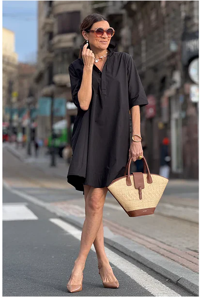 Alba Lampedusa™ Flowy Tiered Midi Dress for Easy Days