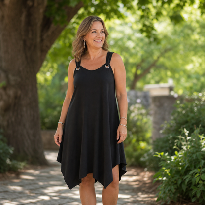 Alba Mereu™ Flowing Sleeveless Dress for Effortless Summer Style