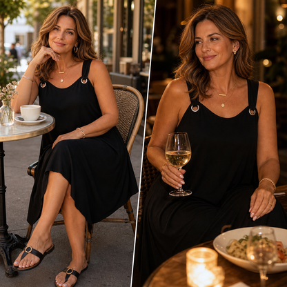 Alba Mereu™ Flowing Sleeveless Dress for Effortless Summer Style