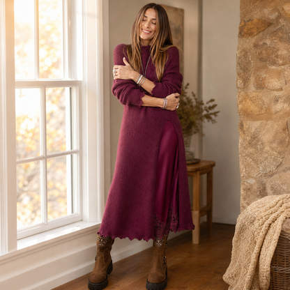 Albertina Frasca™ Soft Layered Sweater Set for Polished Comfort