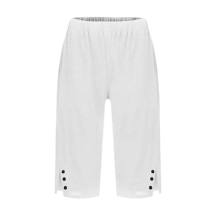 Albina Gallarini™ Breathable Capri Pants for Effortless Style