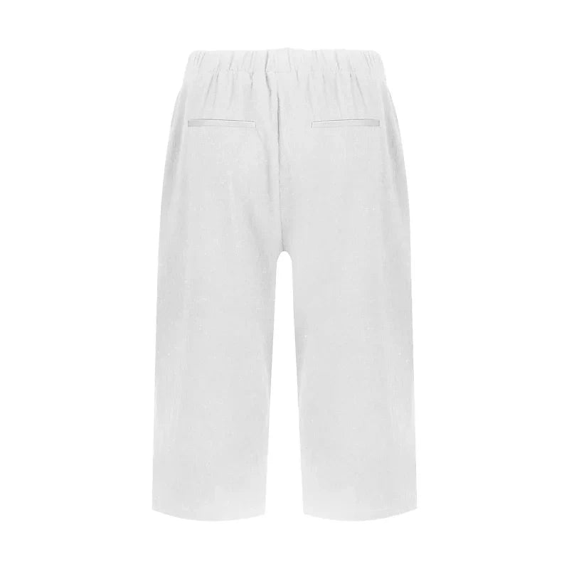 Albina Gallarini™ Breathable Capri Pants for Effortless Style