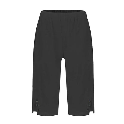 Albina Gallarini™ Breathable Capri Pants for Effortless Style