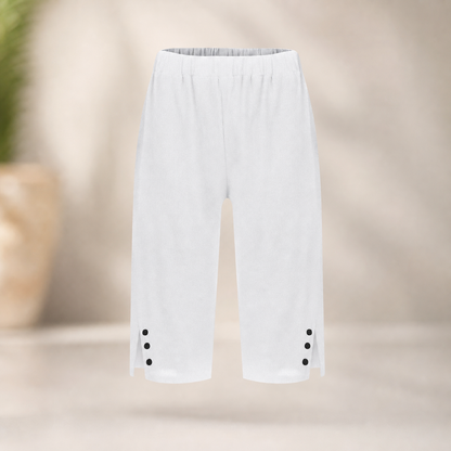Albina Gallarini™ Breathable Capri Pants for Effortless Style