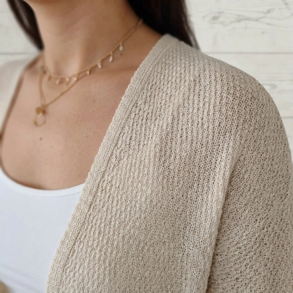 Alessia Marino™ Effortless 3/4 Sleeve Layering Cardigan