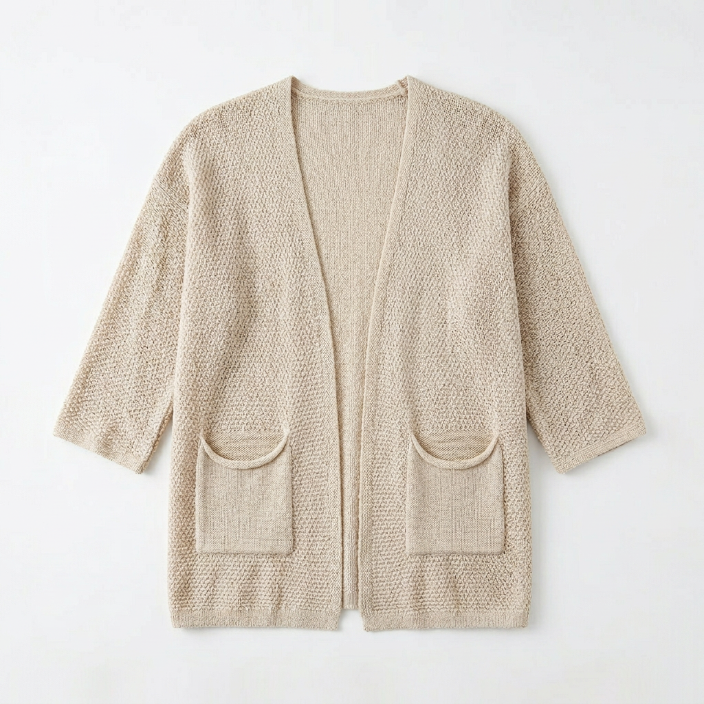 Alessia Marino™ Effortless 3/4 Sleeve Layering Cardigan
