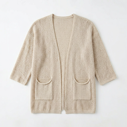 Alessia Marino™ Effortless 3/4 Sleeve Layering Cardigan