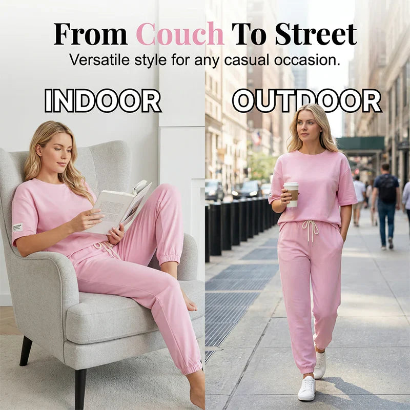 Alfonsina Gandolfi™ Breathable Casual Lounge Set for Everyday Wear