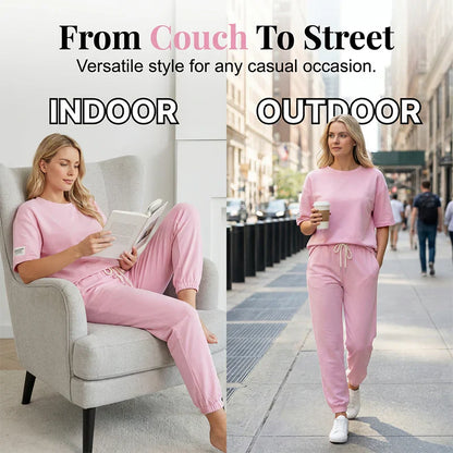 Alfonsina Gandolfi™ Breathable Casual Lounge Set for Everyday Wear