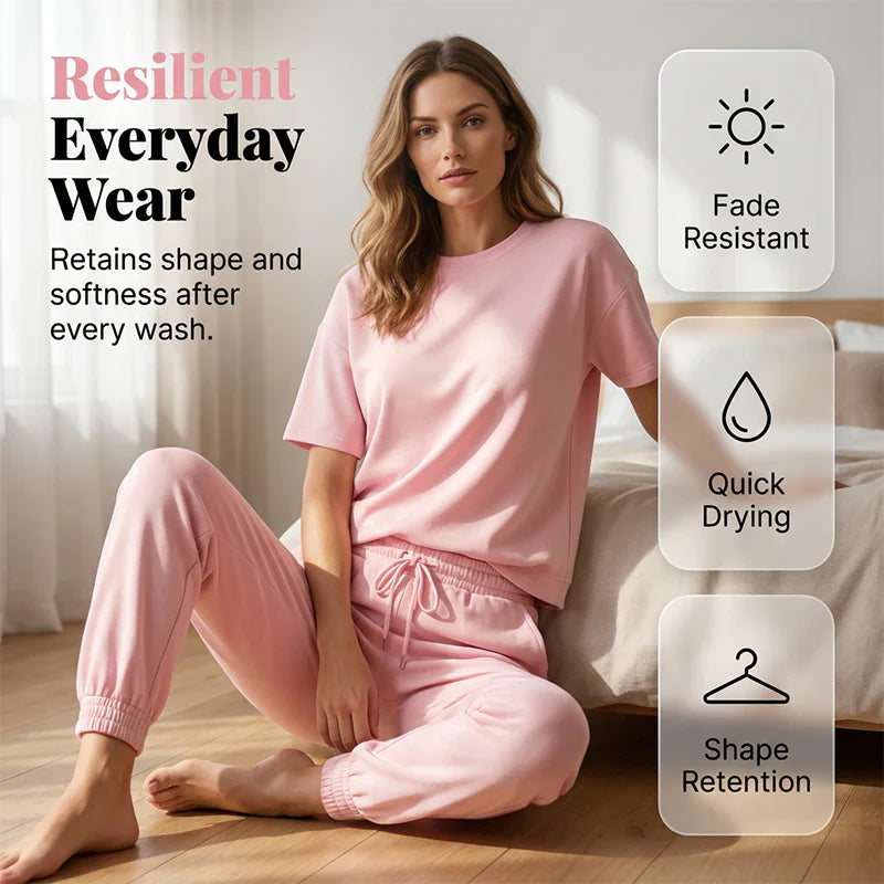 Alfonsina Gandolfi™ Breathable Casual Lounge Set for Everyday Wear